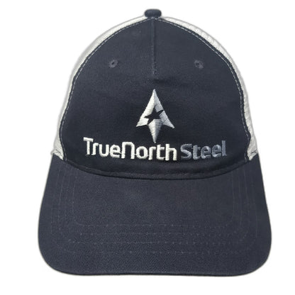 Cap America Trucker Hat Blue White One Size TrueNorth Steel Snapback Mesh Back