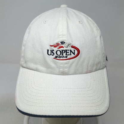 47 Brand Baseball Cap White One Size 2014 US Open Tennis USTA Adjustable Hat