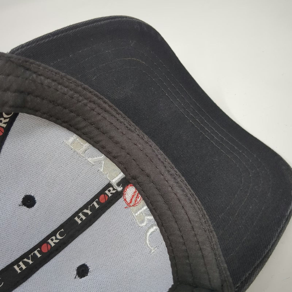 HYTORC Trucker Hat Black One Size Mesh Back Snapback Embroidered Logo Industrial