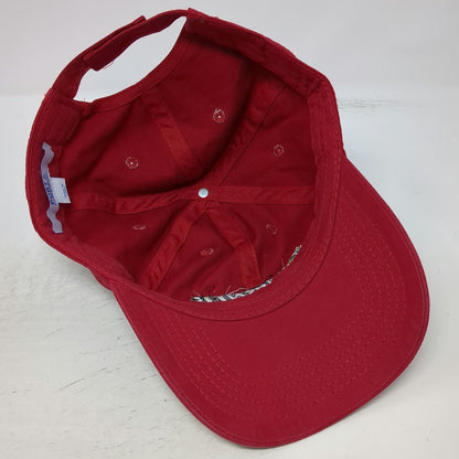Port & Company Baseball Cap Red OSFM Warner Construction Hat Excavator Graphic