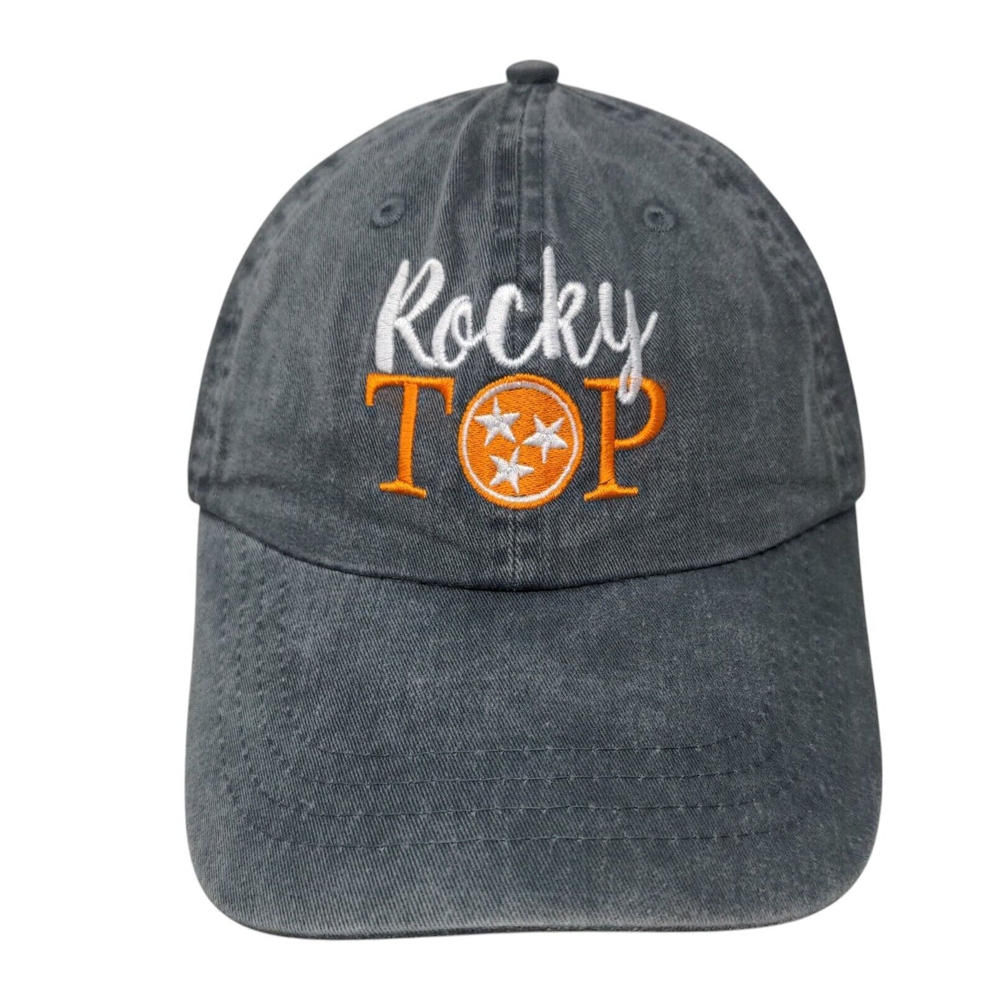 Rocky Top PBG Slideback Hat Gray One Size Adjustable Embroidered Port & Company