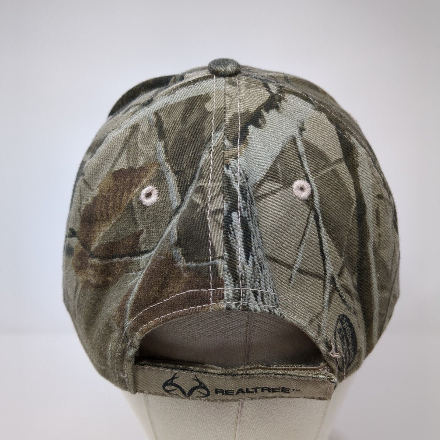 Farm Bureau Financial Services Strapback Hat Camo One Size Realtree Kati