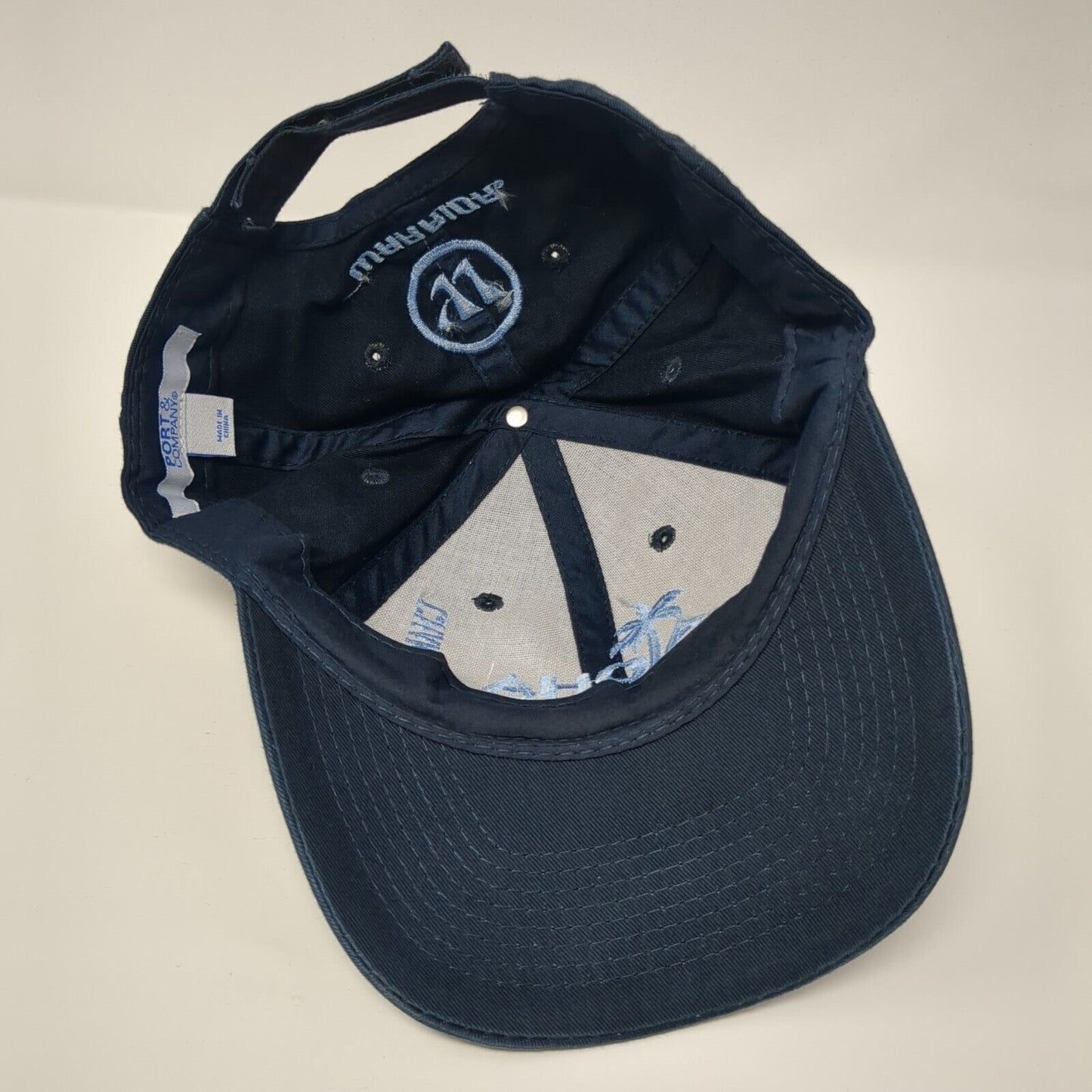 Aloha Champions Warriors Strapback Hat Blue One Size Adjustable Port & Company