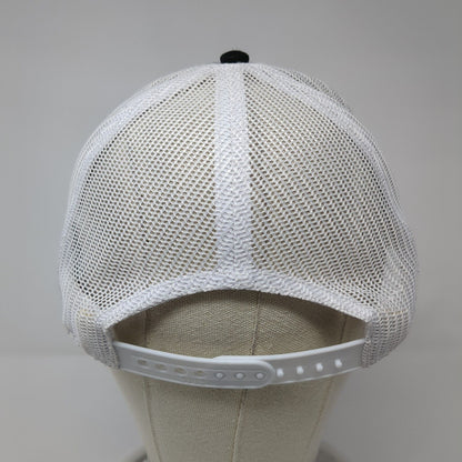 The Karlfeldt Center Snapback Trucker Hat Black One Size Mesh Back Otto