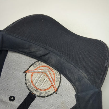 Harley-Davidson Baseball Cap Black One Size Strapback Embroidered Logo Patch Hat
