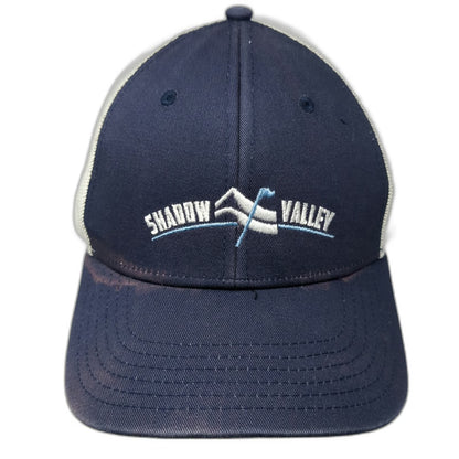 Outdoor Cap Blue One Size Trucker Hat Shadow Valley Golf Mesh Back Snapback