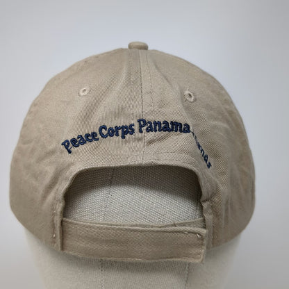 Norwood Peace Corps Panama Friends Hat Beige Baseball Cap One Size Strapback