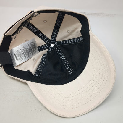 P.E Nation Baseball Cap Beige One Size Embroidered Logo Strapback Worldwide Hat