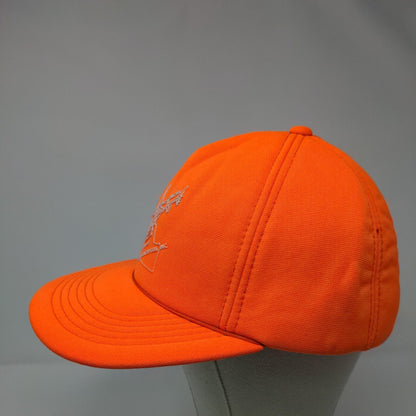 Boise Idaho Helicopters Inc Snapback Hat Orange OSFA Adjustable YR Headwear