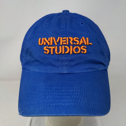 Universal Studios Slideback Hat Blue One Size Adjustable Vented Holes 6 Panel