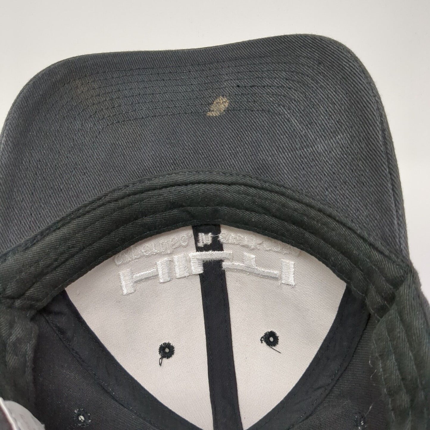 Hilti Expertise In Every Case Slideback Hat Black One Size Leather Strap