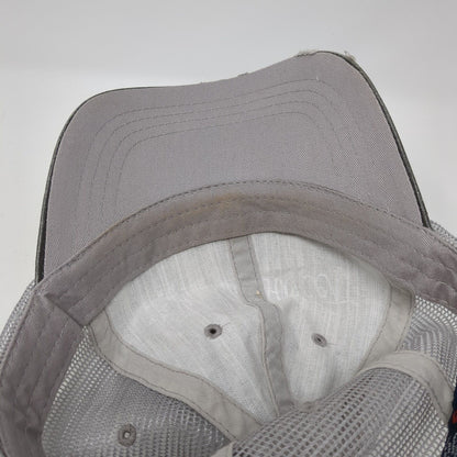 Kinda Sweet Kinda Savage Strapback Trucker Hat Gray One Size Mesh Back