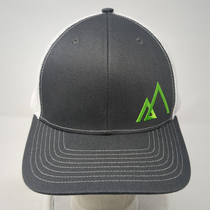 Empire Snapback Trucker Hat Gray One Size Adjustable Mesh Back Name Brand