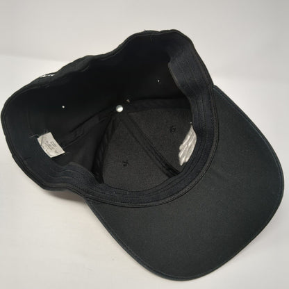 Hex Armor Fitted Hat Black L/XL Lightweight Embroidered Vented Holes 6 Panel