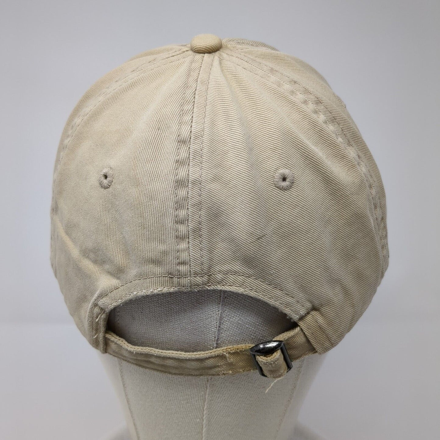 Vail Slideback Hat Tan One Size Adjustable Embroidered Fahrenheit