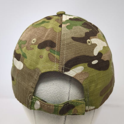 Eagle Crest USAF Green Brown Baseball Cap One Size Strapback Hat Embroidery
