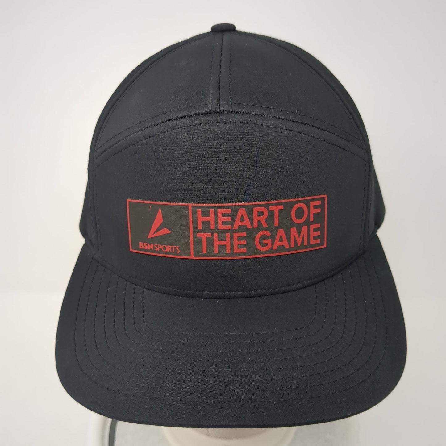 BSN Sports Heart of The Game Snapback Hat Black One Size Adjustable Richardson