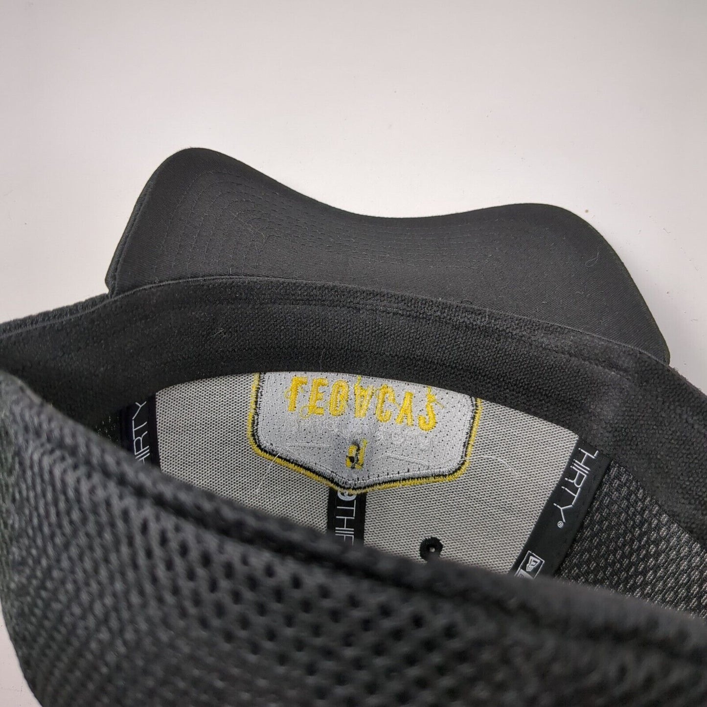 What's Your Legacy? Fitted Mesh Back Hat Camo M/L Embroidered New Era