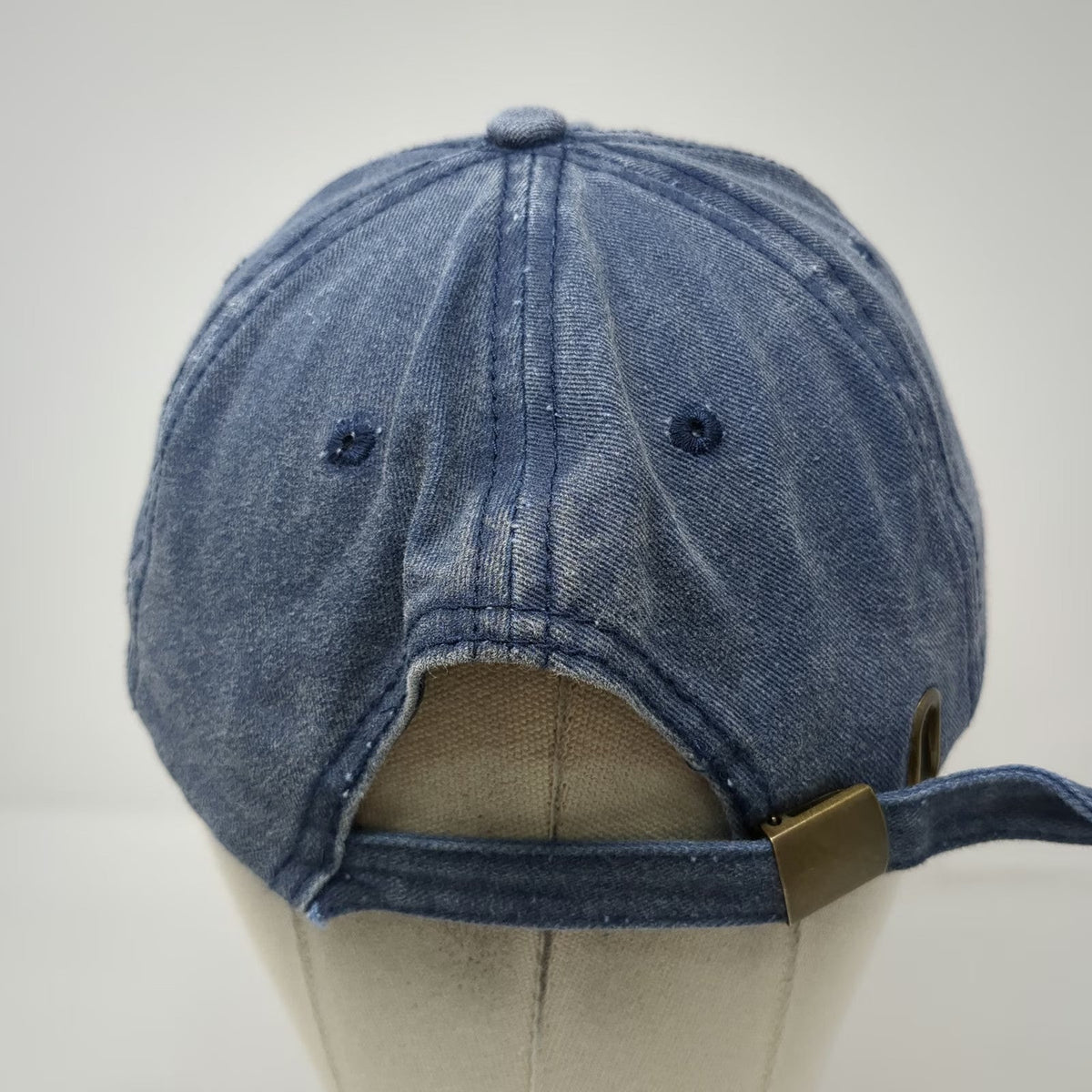 Kaufman Baseball Cap Blue One Size Long Beach Island Est 1670 Slideback Hat