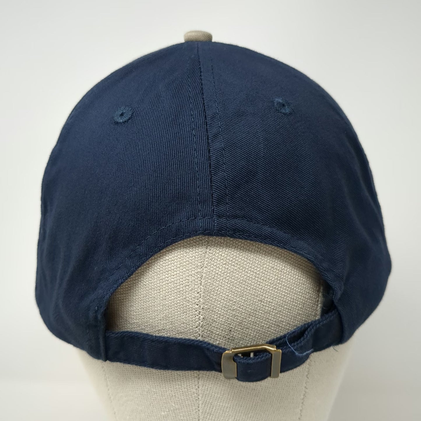 US&A Philadelphia Liberty Bell American Flag Blue OSFM Baseball Cap Hat Cotton