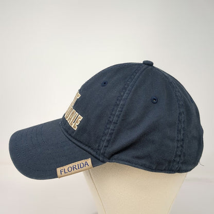 Sherry Baseball Cap Blue One Size Fort Lauderdale Florida Contrast Brim Hat