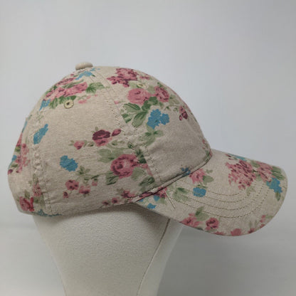 American Eagle Women's Slideback Hat Multicolor Floral Size OS Cotton