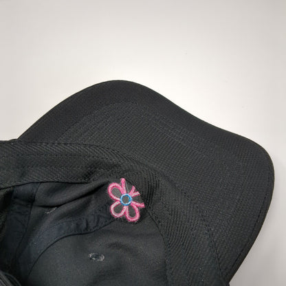Feelin' Groovy Strapback Hat Black One Size Embroidered Port Authority