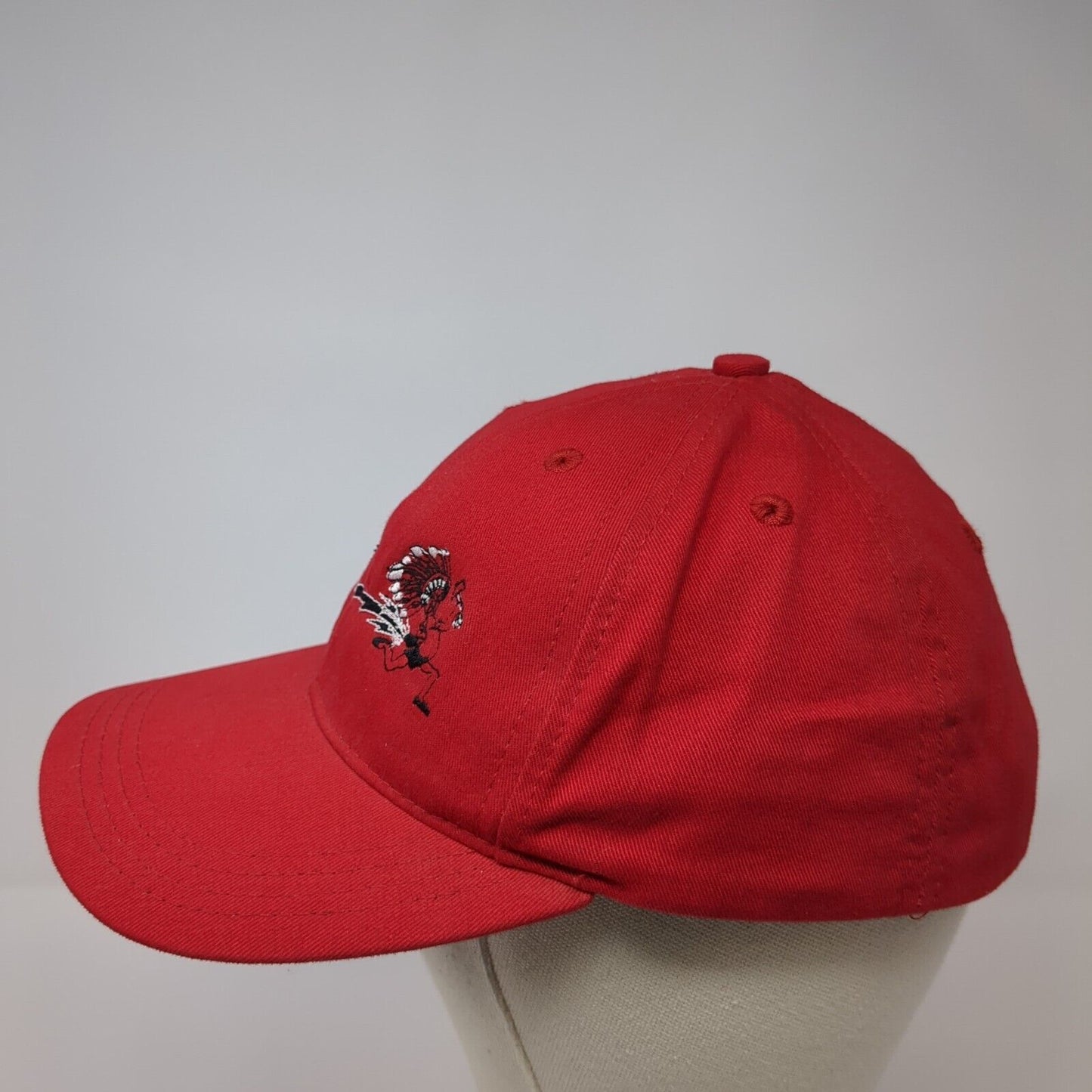 Warbonnet Electric Snapback Hat Red One Size Adjustable Embroidered 6 Panel