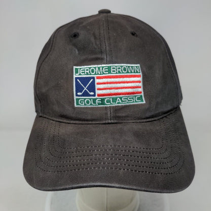 Jerome Brown Golf Classic Flag Strapback Hat Black One Size Richardson
