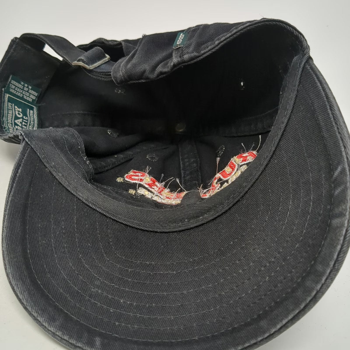Legacy Baseball Cap Black One Size Rutgers Scarlet Knights Crew Embroidered Hat