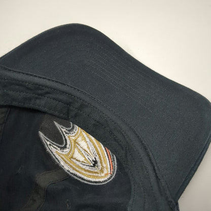 Anaheim Ducks NHL '47 Cap Black One Size Cotton Slideback Hat Logo Embroidered