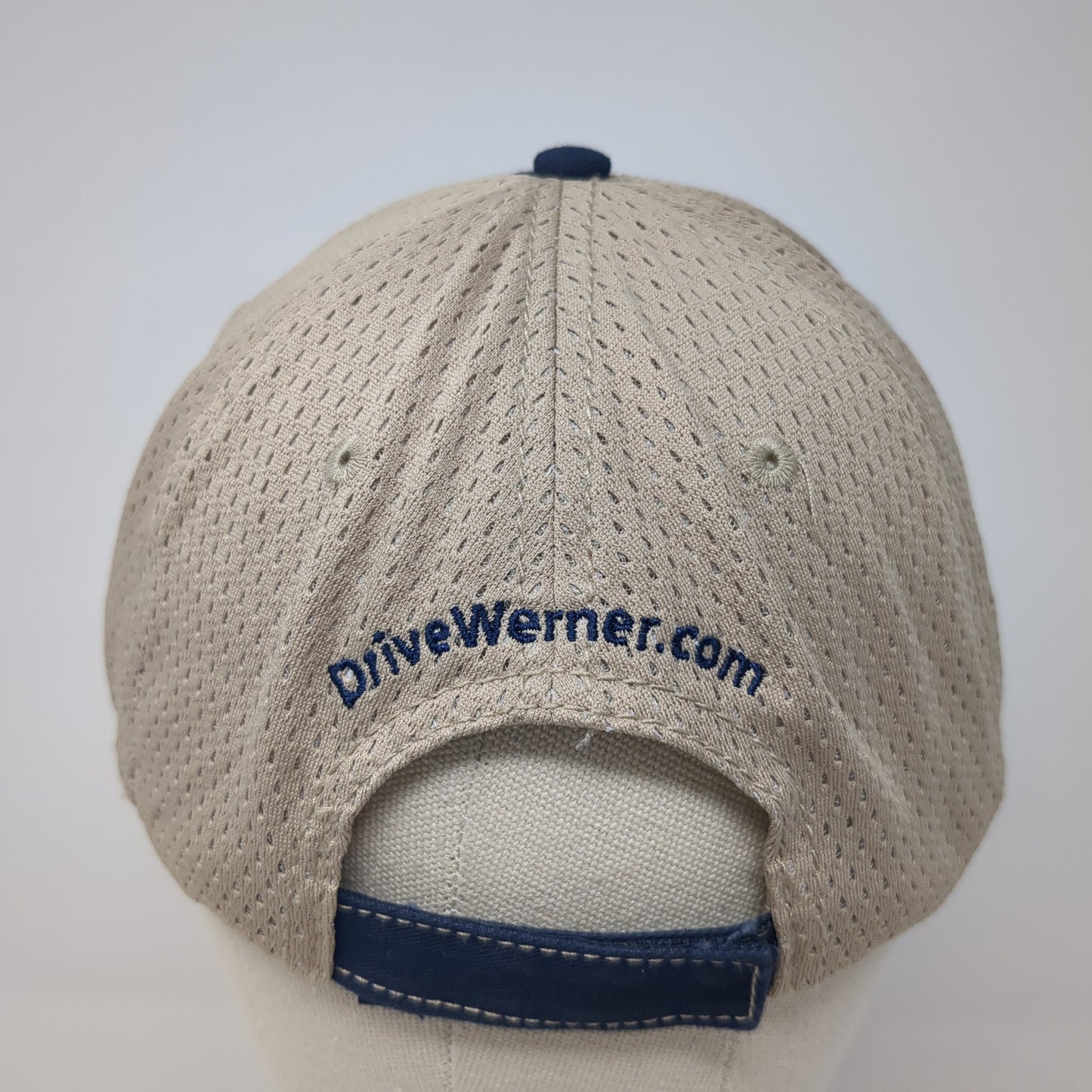 Werner Strapback Hat Multi One Size Adjustable Embroidered Colorblock