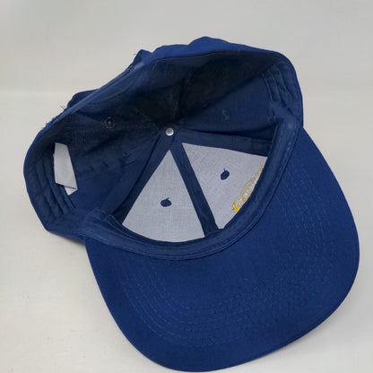 Lowe's Pro Snapback Hat Blue One Size Embroidered Adjustable 6 Panel