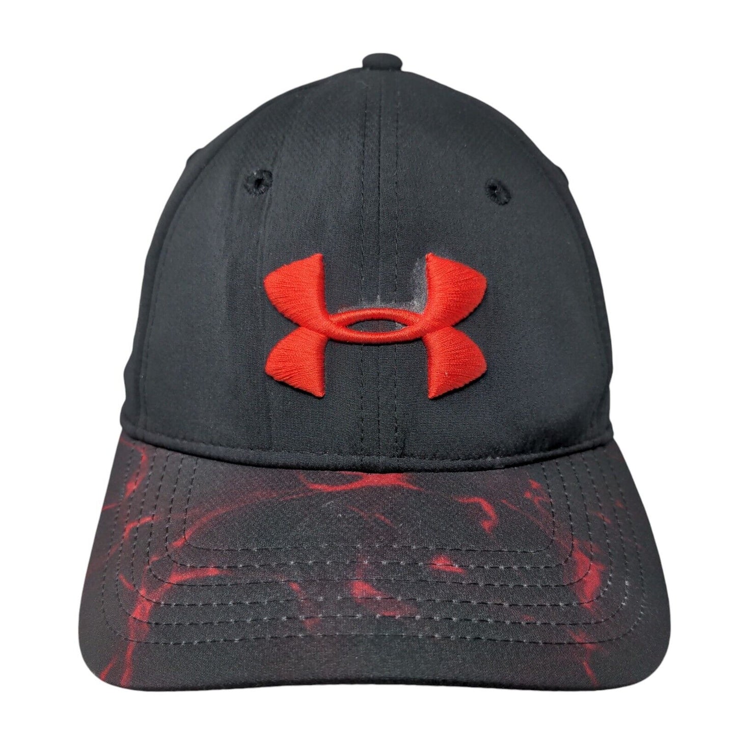 Under Armour Fitted Hat Black Large/XL Embroidered Logo Vent Holes
