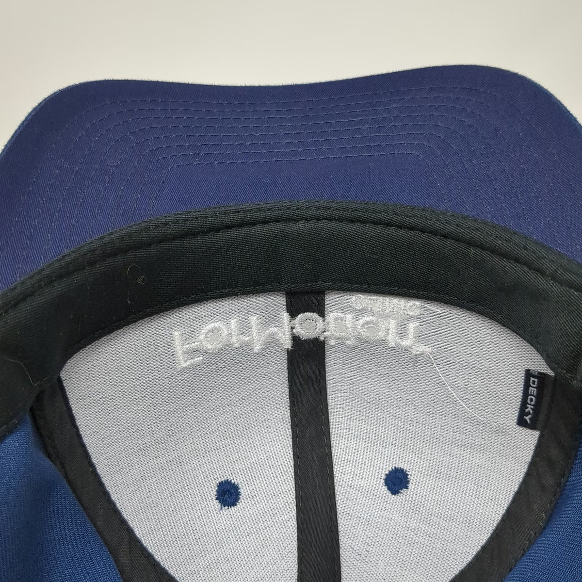 Decky Baseball Cap Blue One Size ForMotion Clinic Embroidered Adjustable Hat