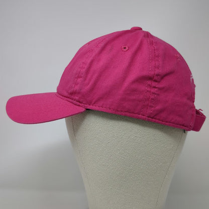 Ducks Unlimited Baseball Cap Pink One Size Embroidered Logo Strapback Hat