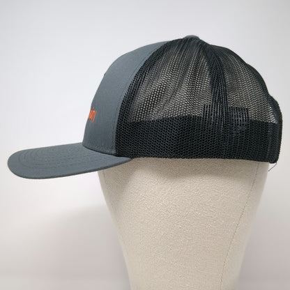 Pacific Headwear Trucker Hat Gray One Size Bettencourt Dairy Cow Mesh Snapback