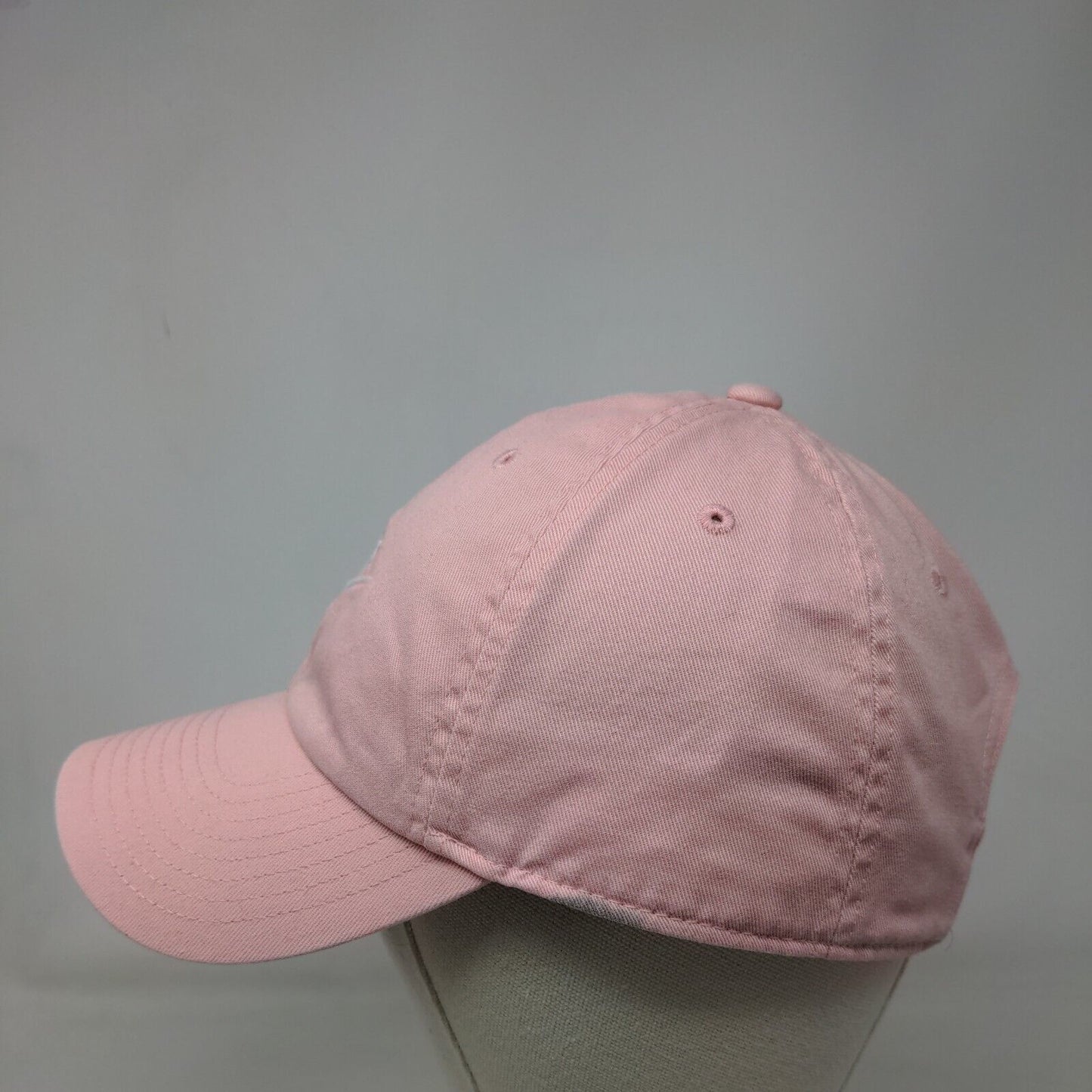 Nike Slideback Hat Pink OSFM Adjustable Embroidered Vented Holes Heritage86