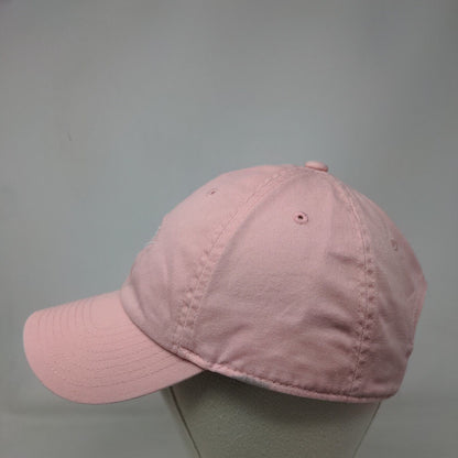 Nike Slideback Hat Pink OSFM Adjustable Embroidered Vented Holes Heritage86