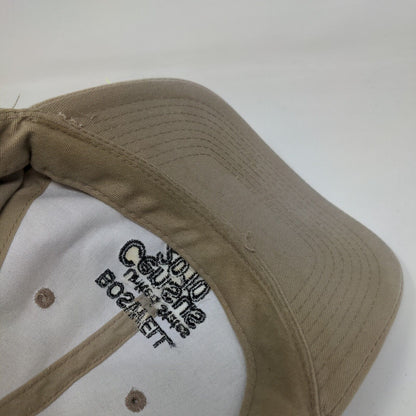 Boswell United States Census 2010 Strapback Hat Tan One Size Daystone