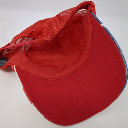 Make America Great Again Snapback Rope Trucker Hat Multi OSFA USA Flag