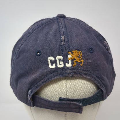 Cruel Girl Athletic Dept. Baseball Cap Blue One Size Adjustable Embroidered