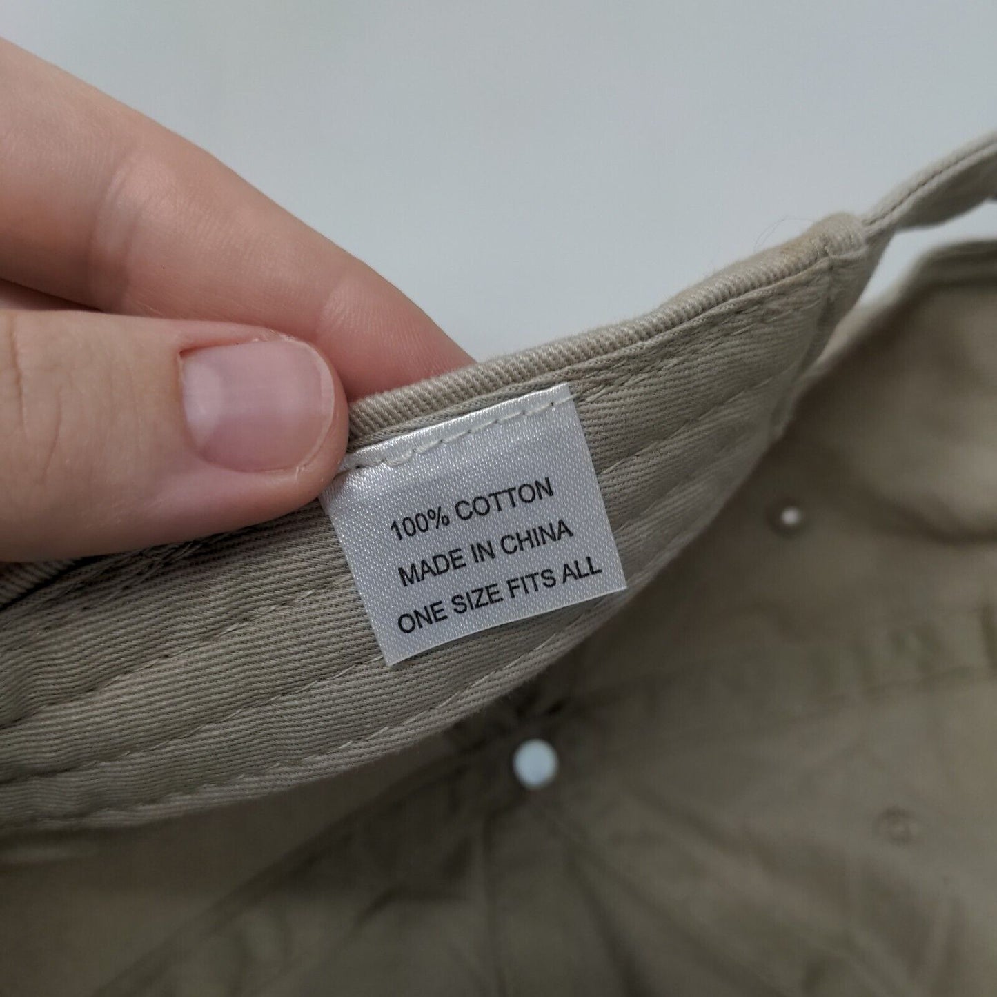 South Pass City Slideback Hat Tan OSFA Embroidered Adjustable 6 Panel