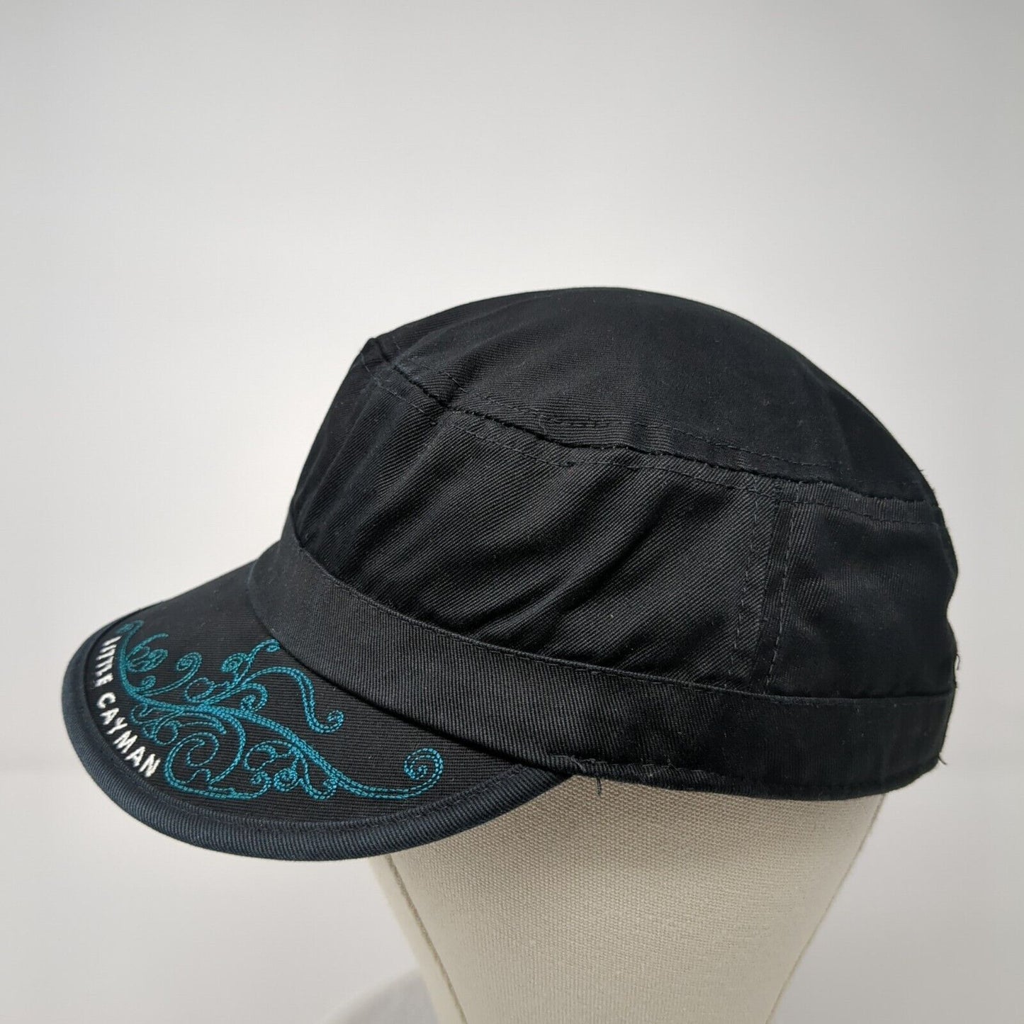 Reef Divers Little Cayman Strapback Cadet Army Hat Black One Size