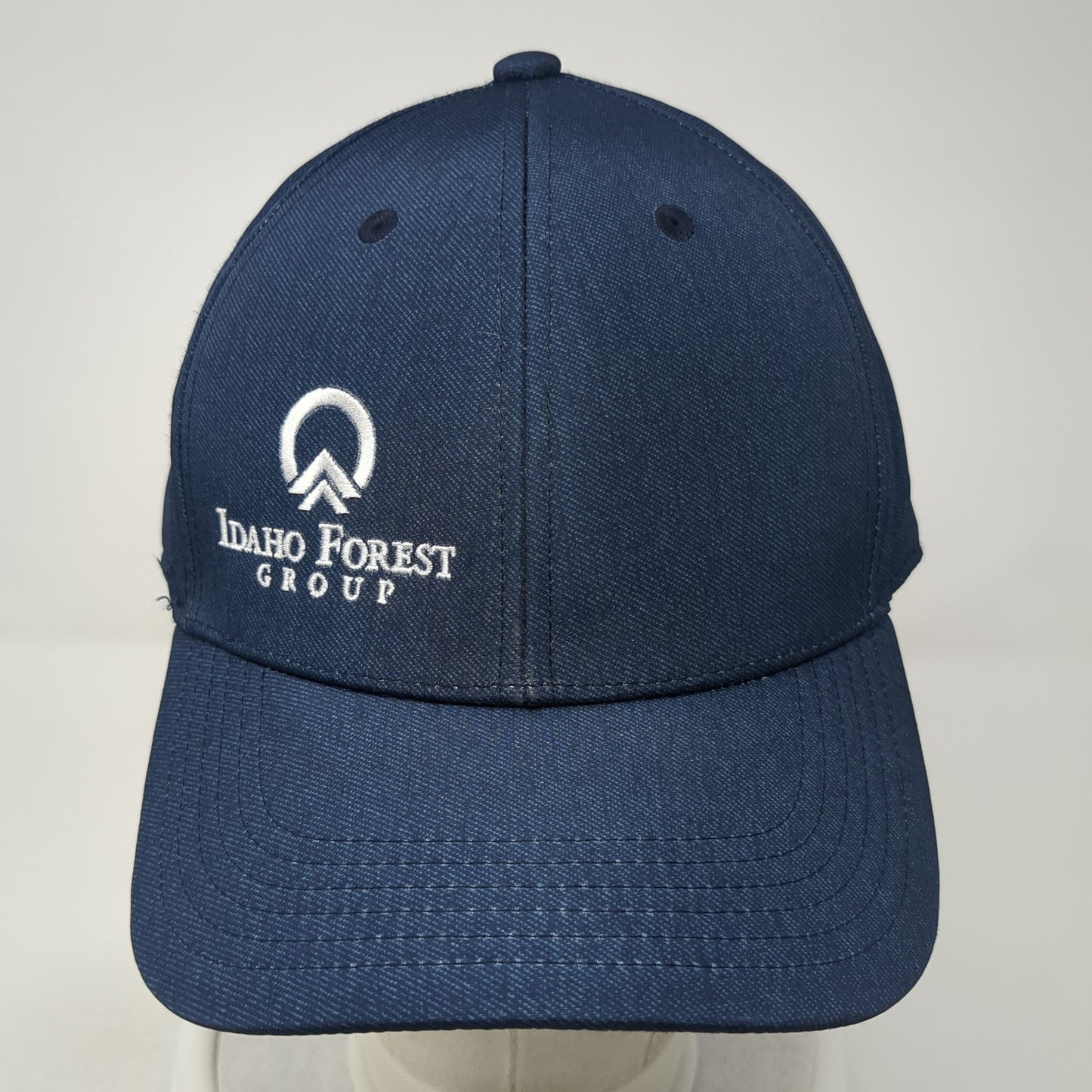 Idaho Forest Group Snapback Hat Blue One Size Adjustable Embroidered Adidas