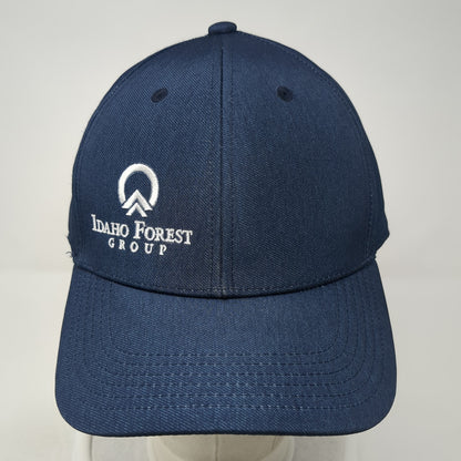 Idaho Forest Group Snapback Hat Blue One Size Adjustable Embroidered Adidas
