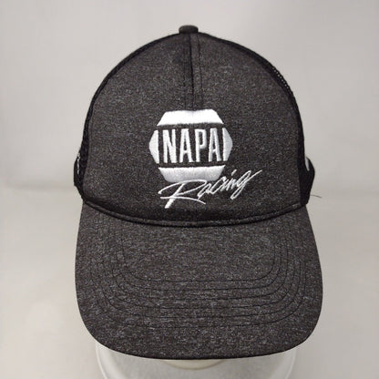 NAPA Racing Strapback Mesh Back Hat Black Embroidered Logo Hendrick Motorsports