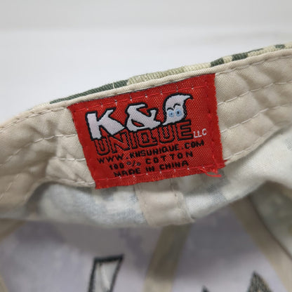 K&S Unique Baseball Cap Green One Size Digital Camo US Air Force Embroidered Hat