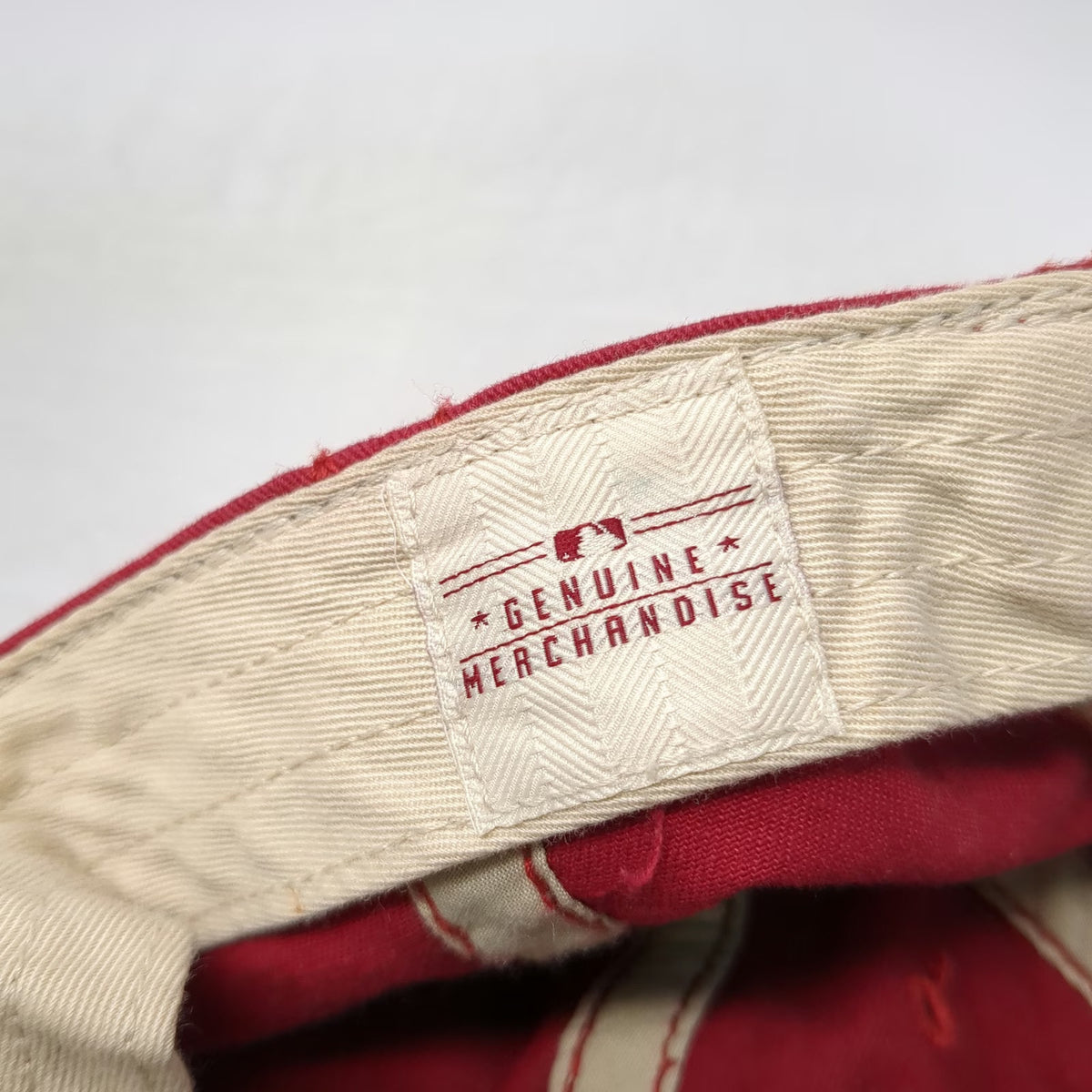 47 Brand Philadelphia Phillies MLB Baseball Cap Red One Size Slideback Hat Logo