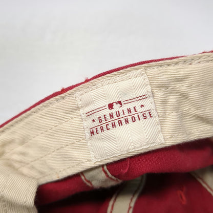47 Brand Philadelphia Phillies MLB Baseball Cap Red One Size Slideback Hat Logo
